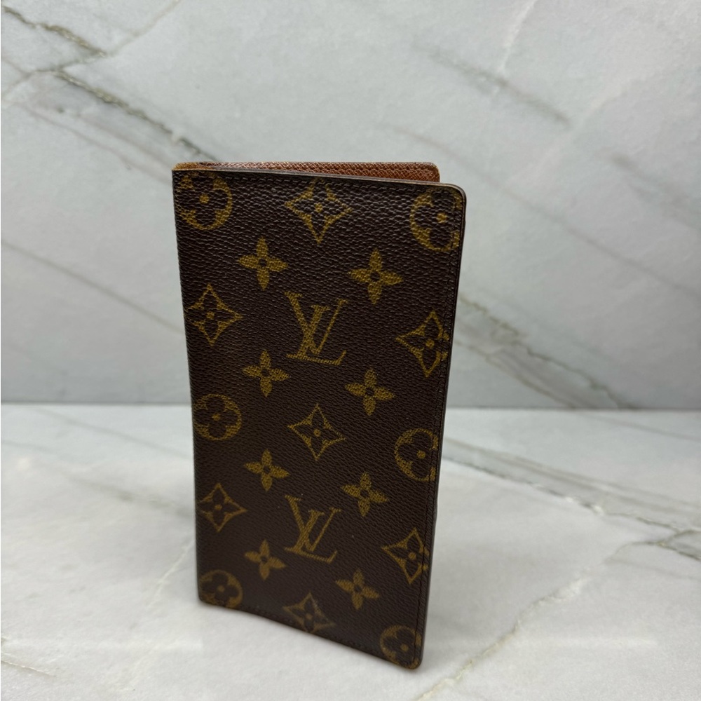 Louis Vuitton Long Bifold Checkbook Wallet